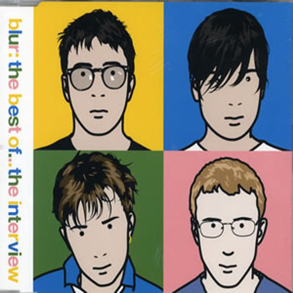 Blur The Best Of...The Interview UK Promo CD album (CDLP) CDIN133