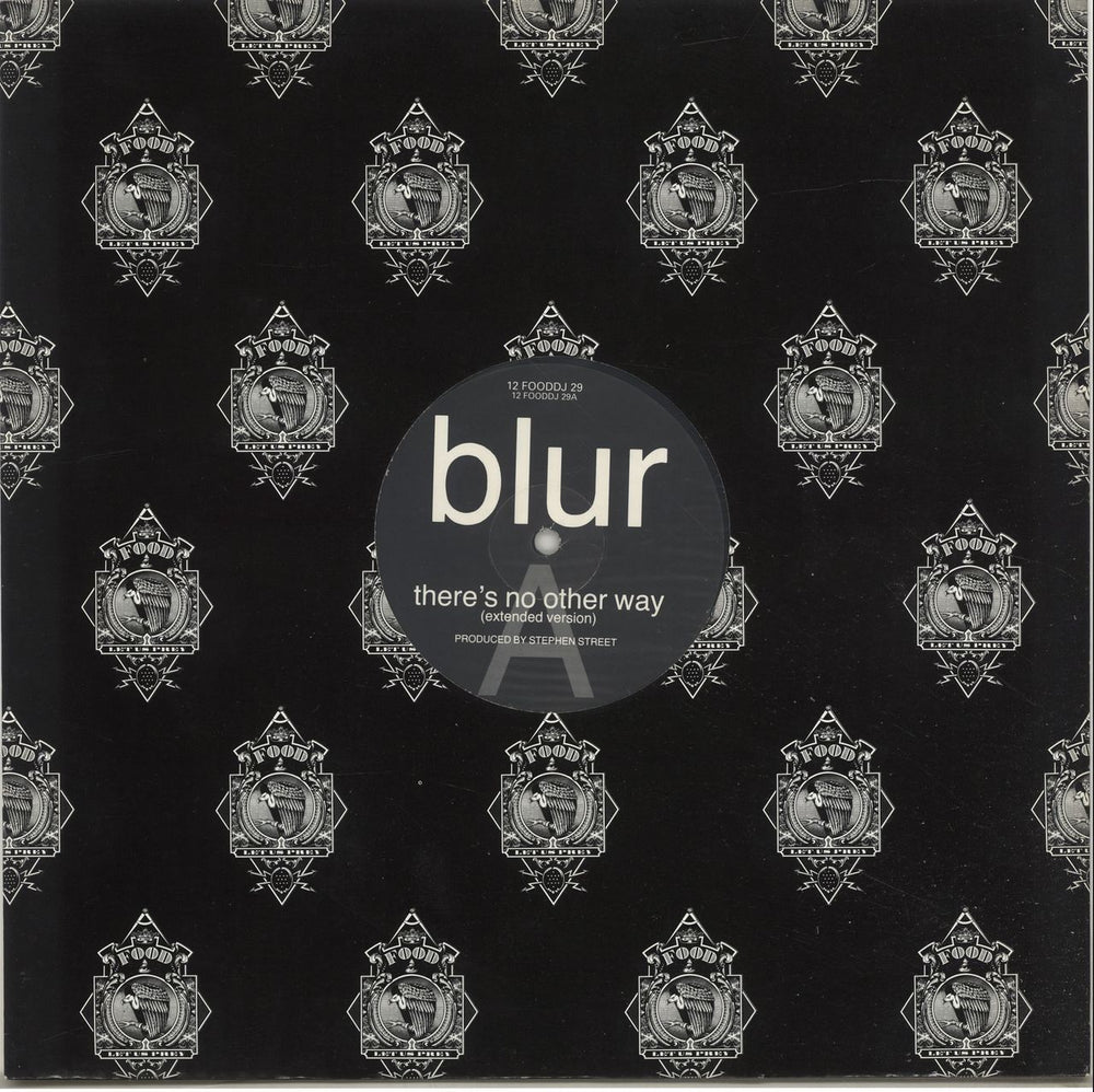 Blur There's No Other Way UK Promo 12" vinyl single (12 inch record / Maxi-single) 12FOODDJ29