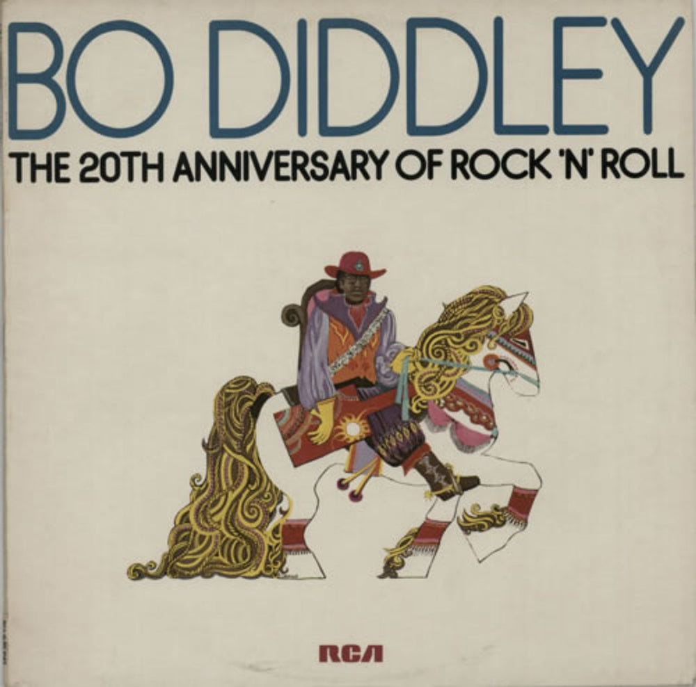 Bo Diddley The 20th Anniversary Of Rock 'N' Roll UK vinyl LP album (LP record) RS1042