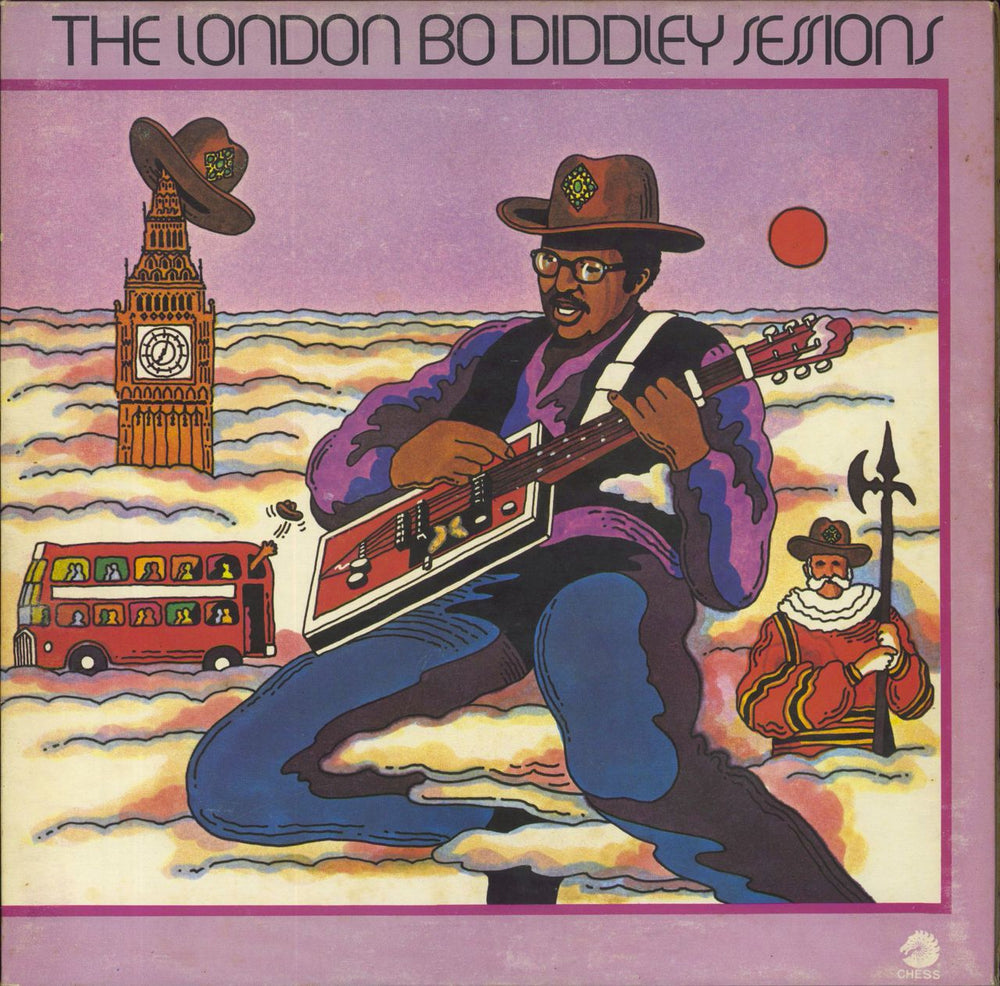 Bo Diddley The London Bo Diddley Sessions UK vinyl LP album (LP record) 6499476