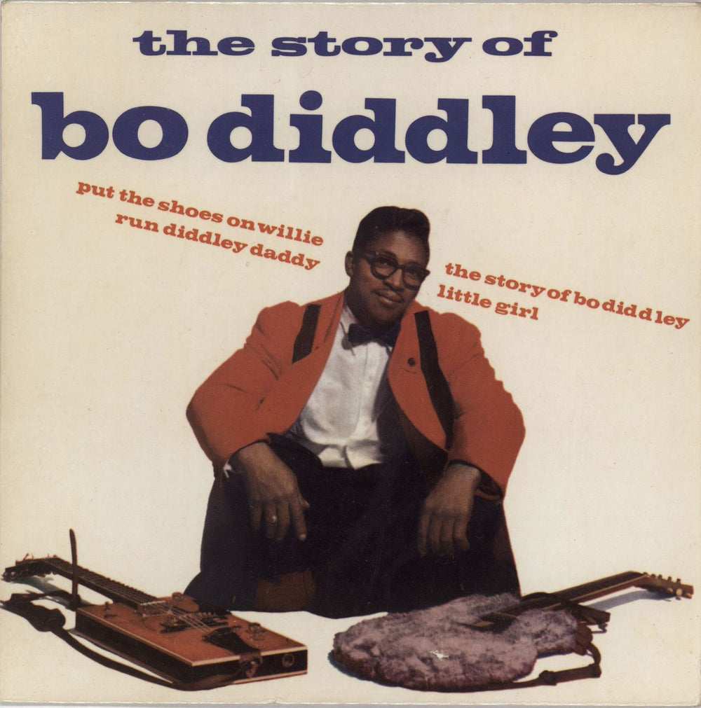 Bo Diddley The Story Of Bo Diddley EP UK 7" vinyl single (7 inch record / 45) NEP44019