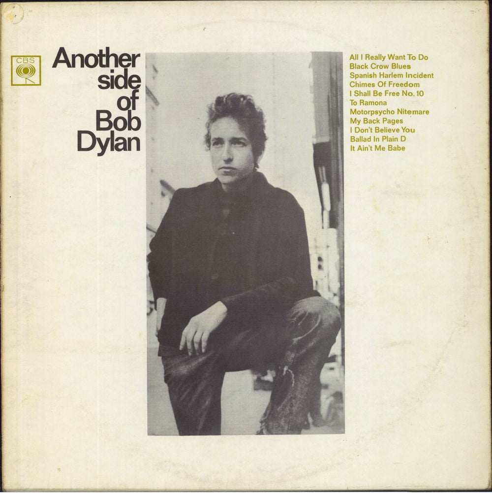 Bob Dylan Another Side Of Bob Dylan - Front Lam - E&J Day - EX UK vinyl LP album (LP record) 62429