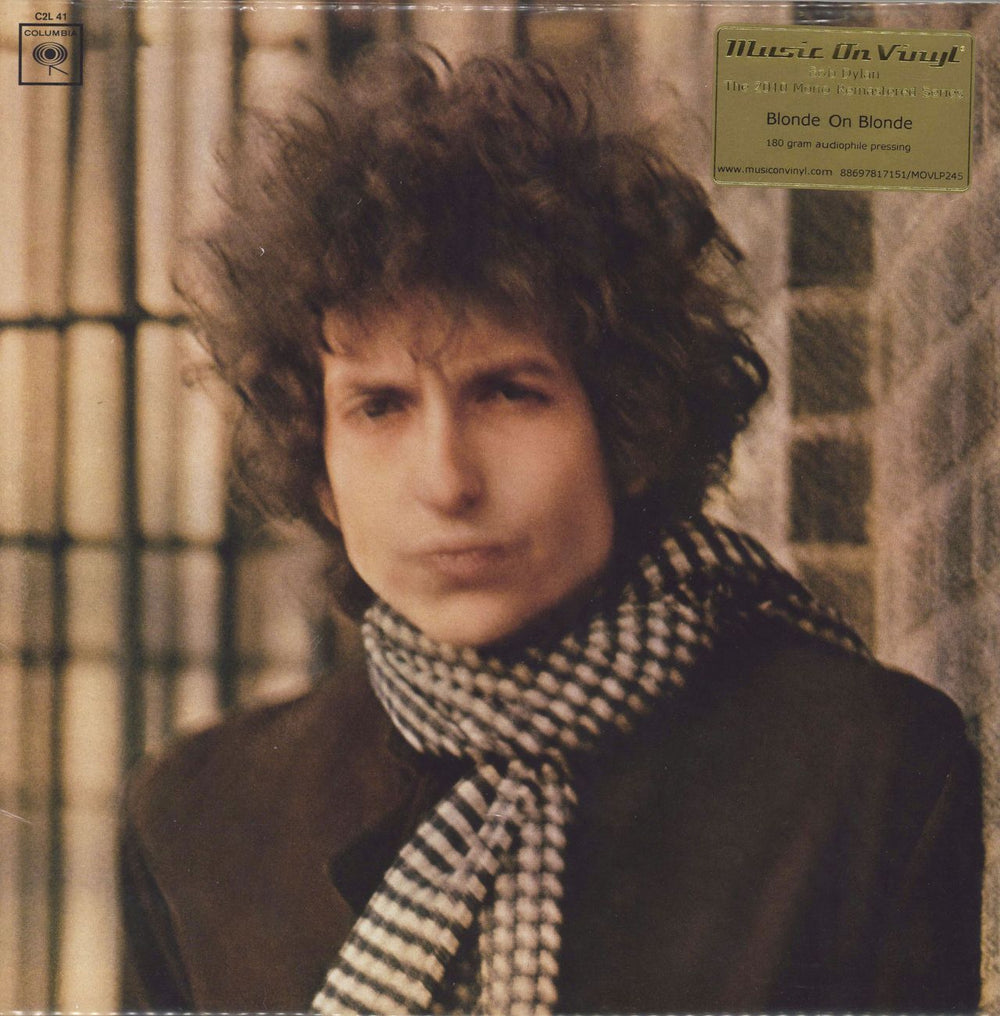 Bob Dylan Blonde On Blonde UK 2-LP vinyl record set (Double LP Album) MOVLP245