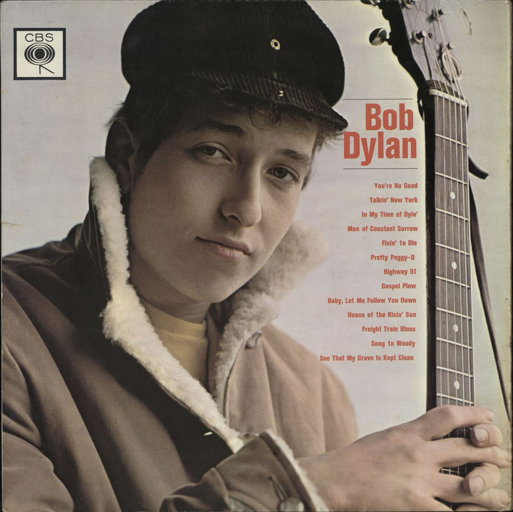 Bob Dylan Bob Dylan - CBS Pressing UK vinyl LP album (LP record) BPG62022