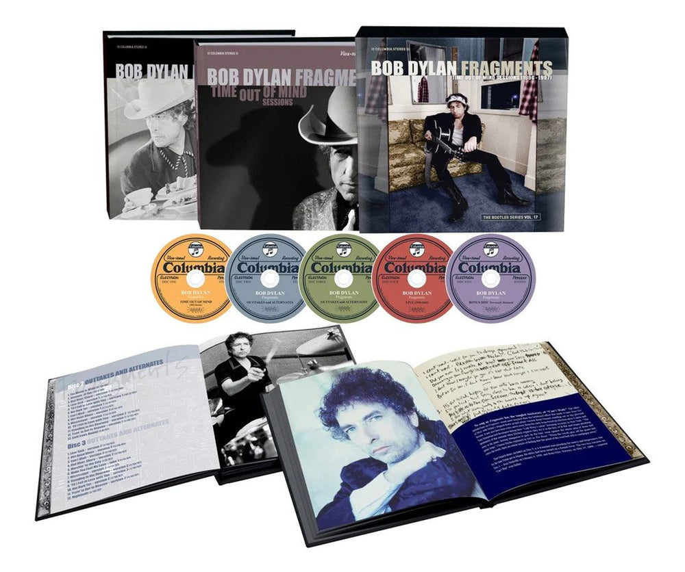 Bob Dylan Fragments: Time Out Of Mind Sessions 1996-1997 - 5-CD Deluxe Edition - Sealed UK CD Album Box Set 19658706722