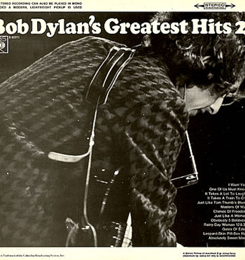 Bob Dylan Greatest Hits - Vol. II Dutch vinyl LP album (LP record) DYLLPGR293918