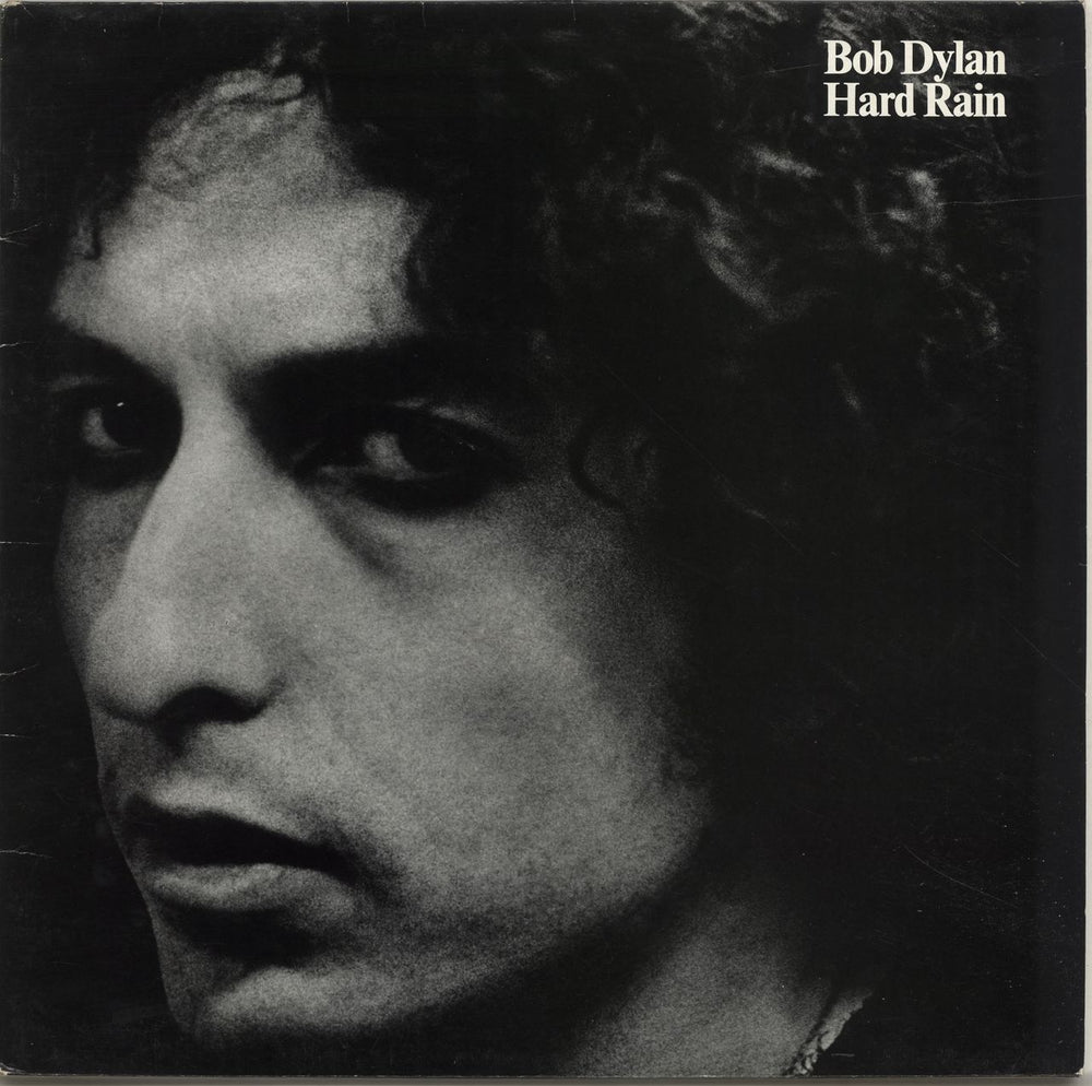 Bob Dylan Hard Rain - Red Label UK vinyl LP album (LP record) CBS32308