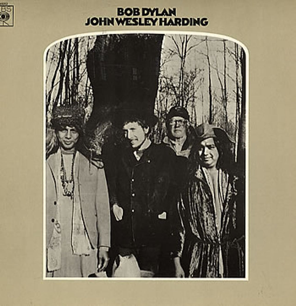 Bob Dylan John Wesley Harding - 1st Stereo - VG+ UK vinyl LP album (LP record) 63252