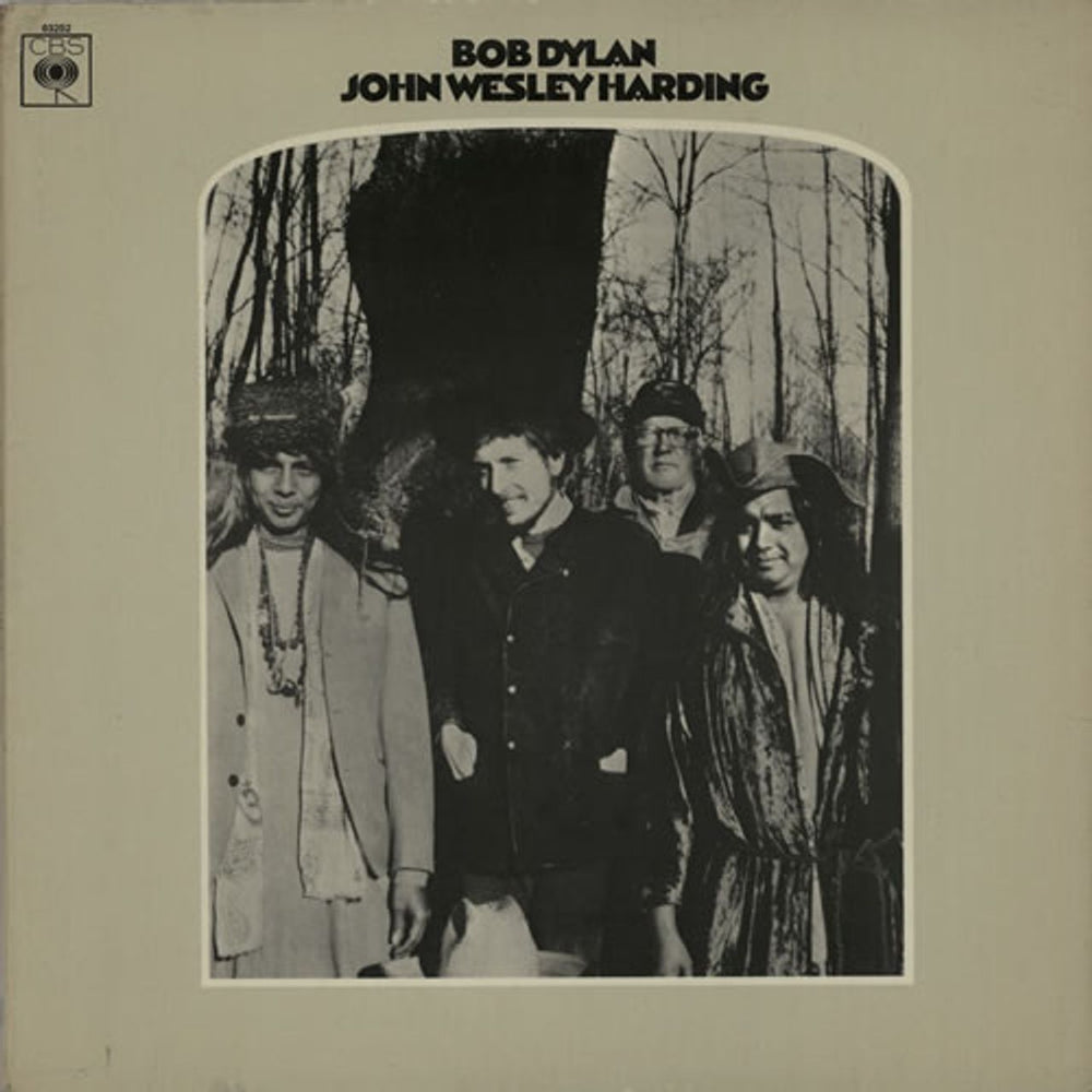 Bob Dylan John Wesley Harding - 2nd Stereo - EX UK vinyl LP album (LP record) 63252