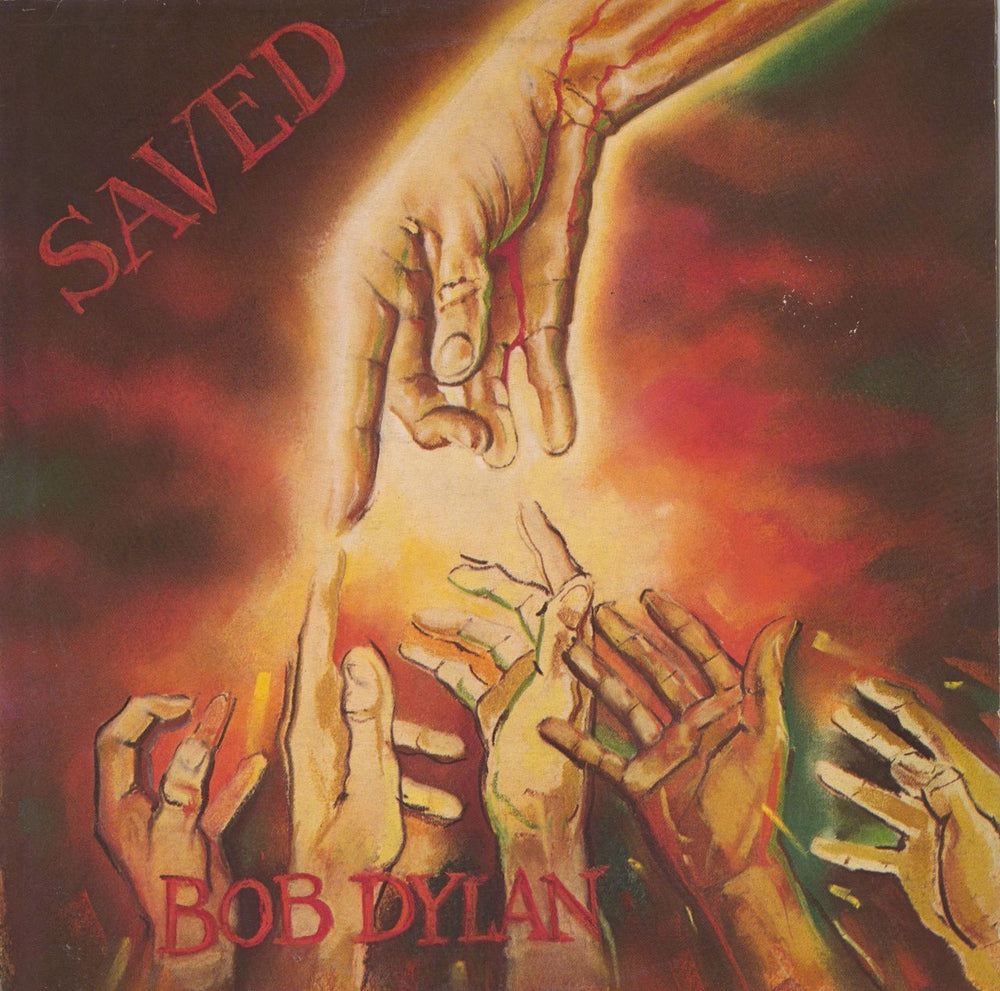 Bob Dylan Saved Italian vinyl LP album (LP record) 86113