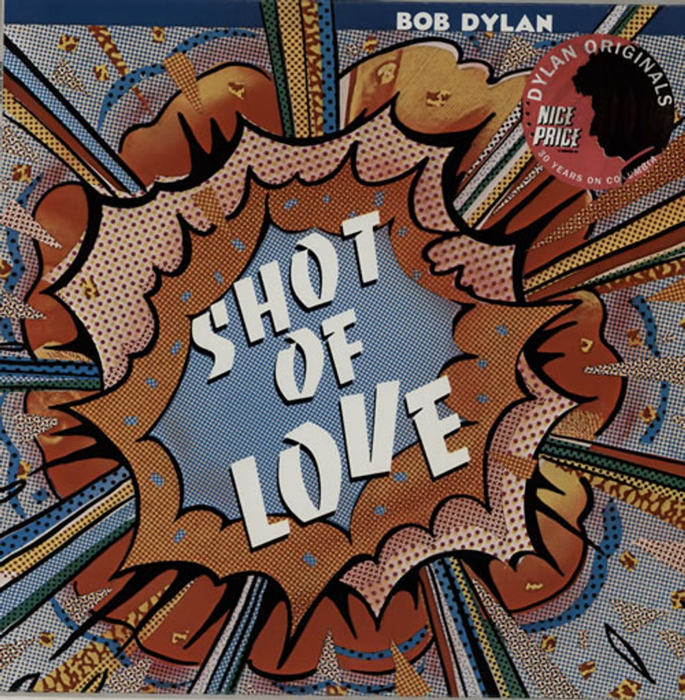 Bob Dylan Shot Of Love Dutch vinyl LP album (LP record) COL4678391