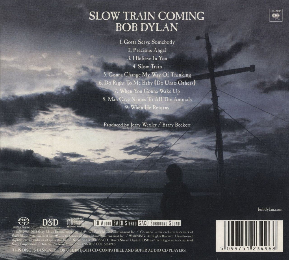 Bob Dylan Slow Train Coming UK super audio CD SACD 5099751234968