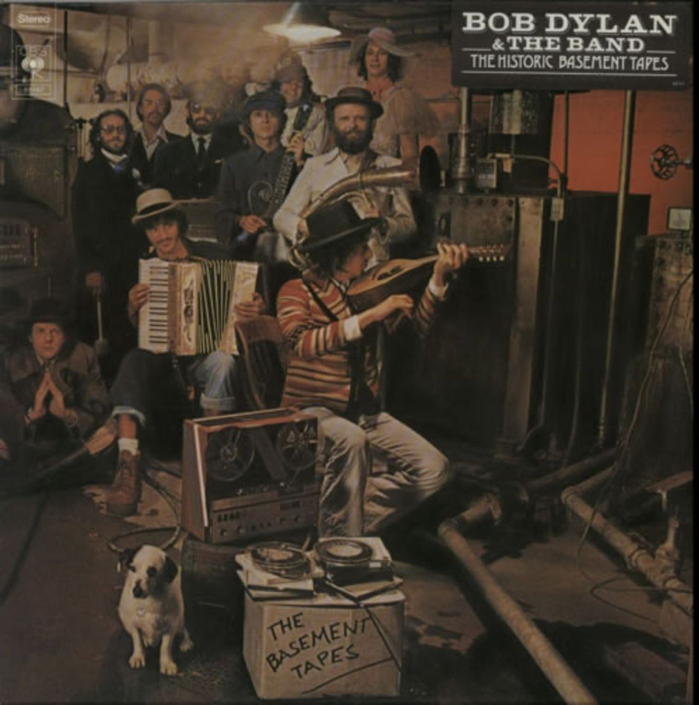 Bob Dylan The Basement Tapes - 1st - stickered Dutch 2-LP vinyl record set (Double LP Album) 88147