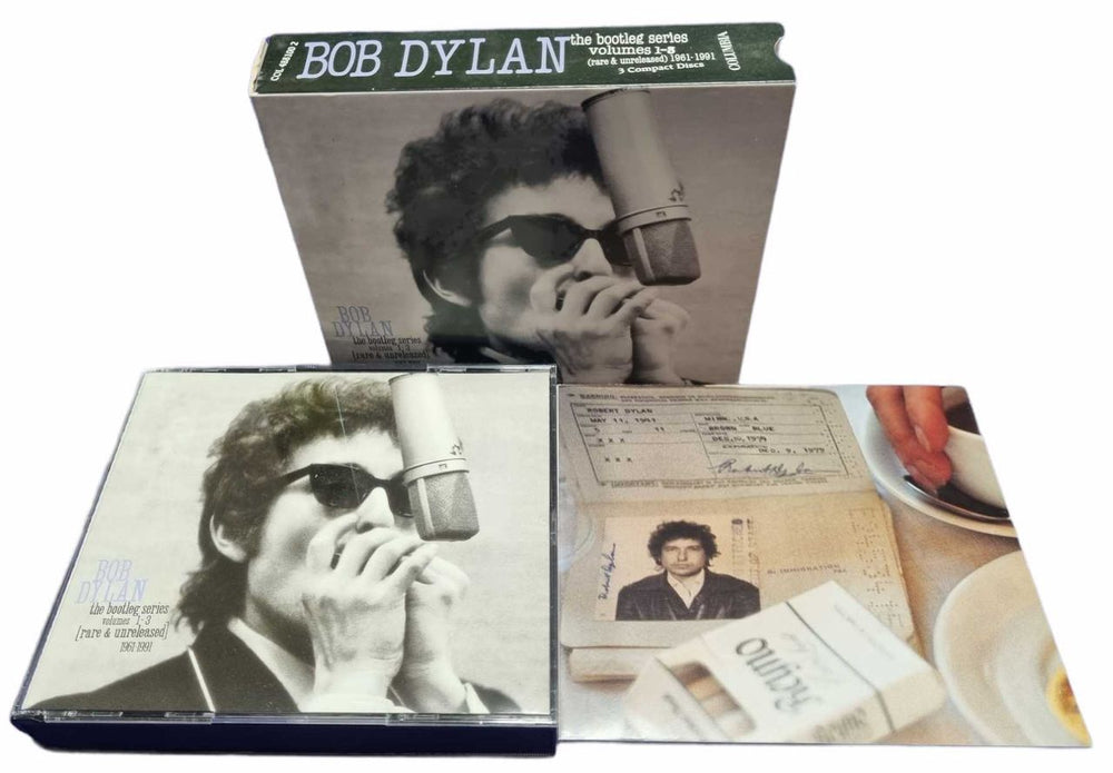 Bob Dylan The Bootleg Series Volumes 1-3 UK CD Album Box Set 5099748810021