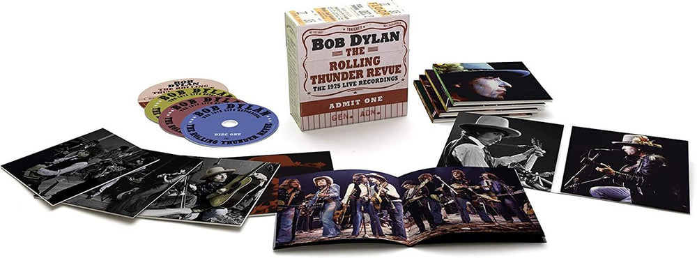 Bob Dylan The Rolling Thunder Revue: The 1975 Live Recordings - Sealed UK CD Album Box Set 19075928282