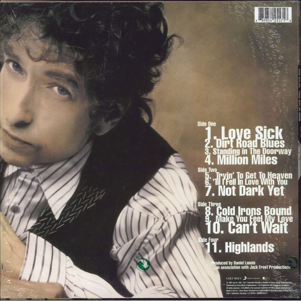 Bob Dylan Time Out Of Mind - Shrink UK 2-LP vinyl record set (Double LP Album) 889854255718