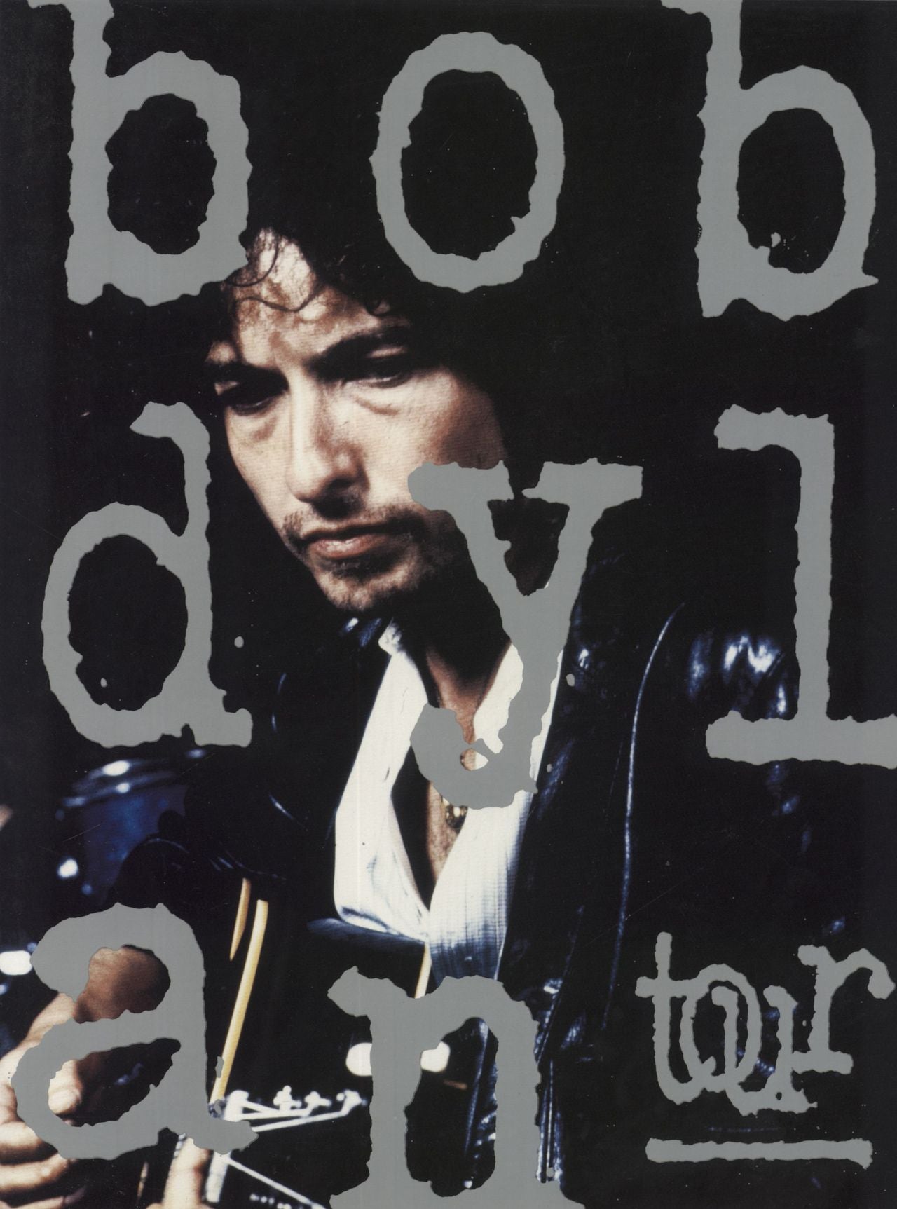 Bob Dylan Tour + Tickets UK Tour programme —