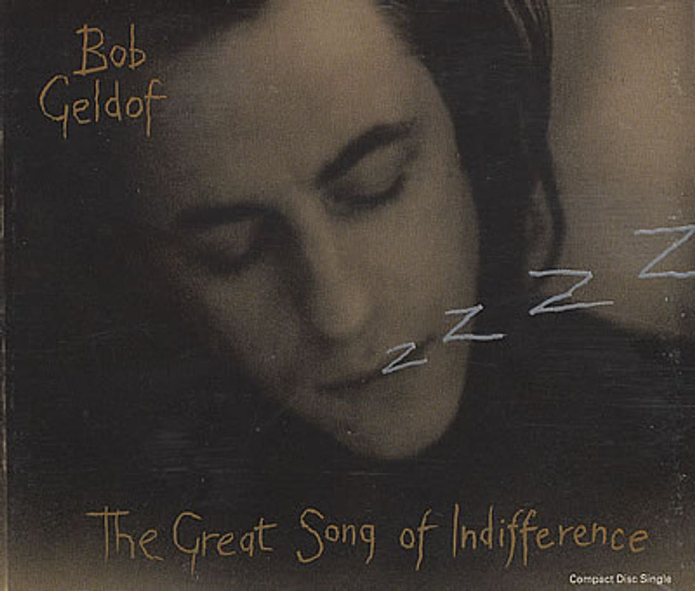 Bob Geldof The Great Song Of Indifference UK CD single (CD5 / 5") BOBCD104