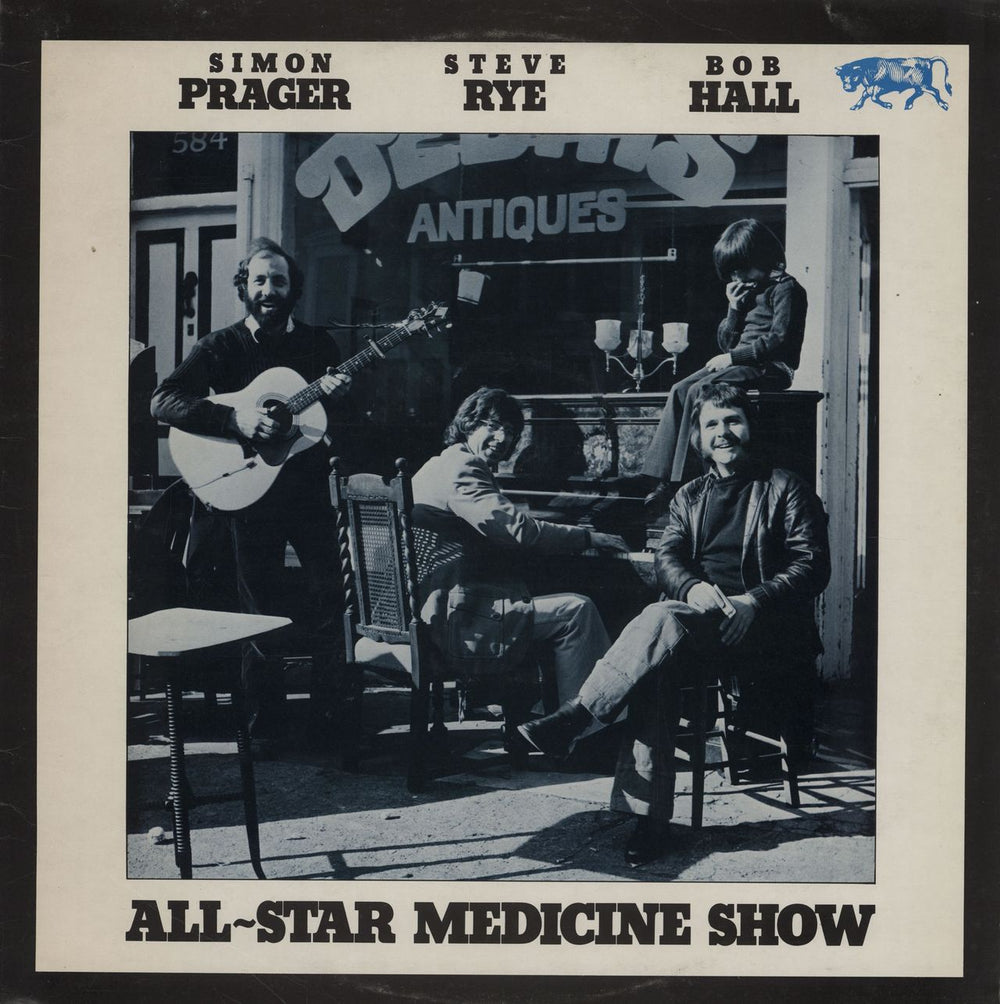 Bob Hall All-Star Medicine Show UK vinyl LP album (LP record) RRR010