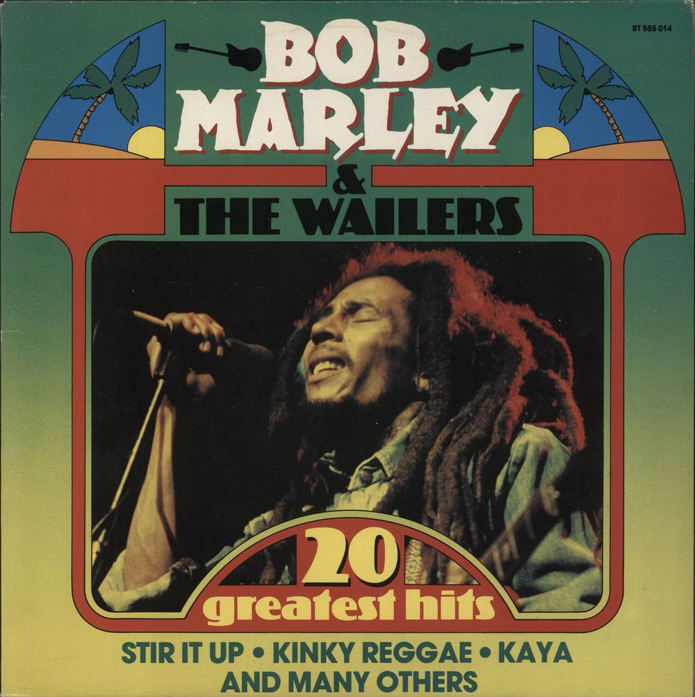 Bob Marley & The Wailers 20 Greatest Hits UK vinyl LP album (LP record) BT555014