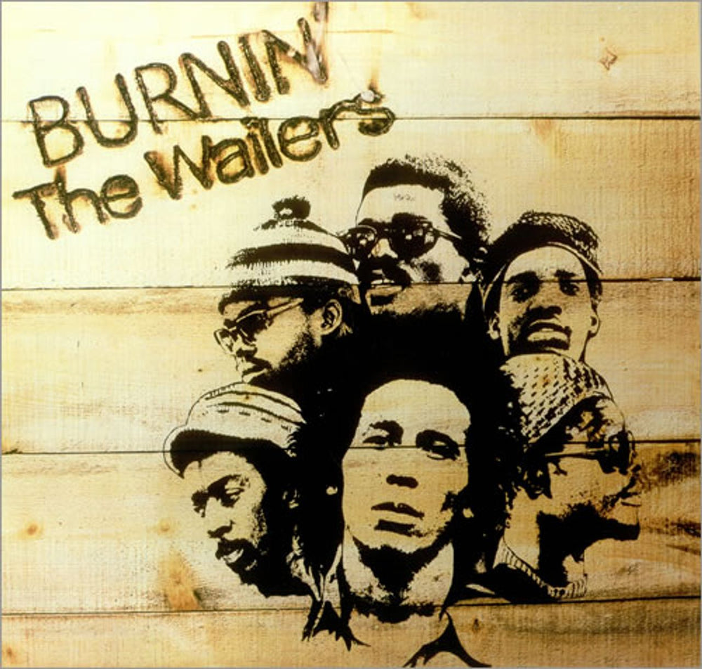 Bob Marley & The Wailers Burnin' UK vinyl LP album (LP record) TGLLP2