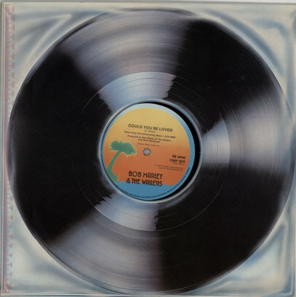 Bob Marley & The Wailers Could You Be Loved UK 12" vinyl single (12 inch record / Maxi-single) 12WIP6610