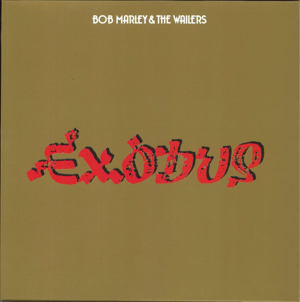 Bob Marley & The Wailers Exodus UK vinyl LP album (LP record) 00602557546705