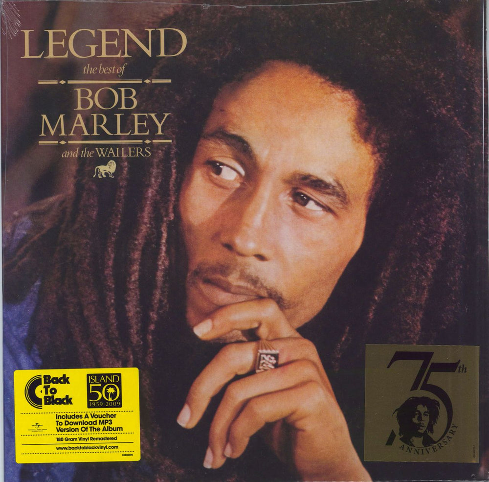 Bob Marley & The Wailers Legend - 180gm - Sealed UK vinyl LP album (LP record) 0600753030523