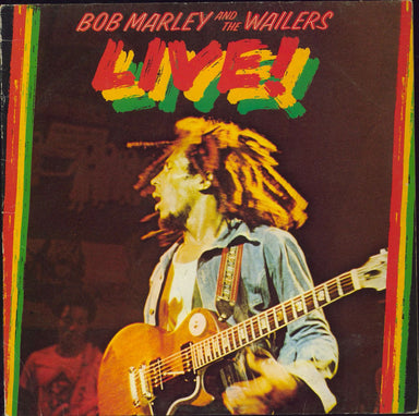 Bob Marley & The Wailers Live! + Poster - EX UK Vinyl LP