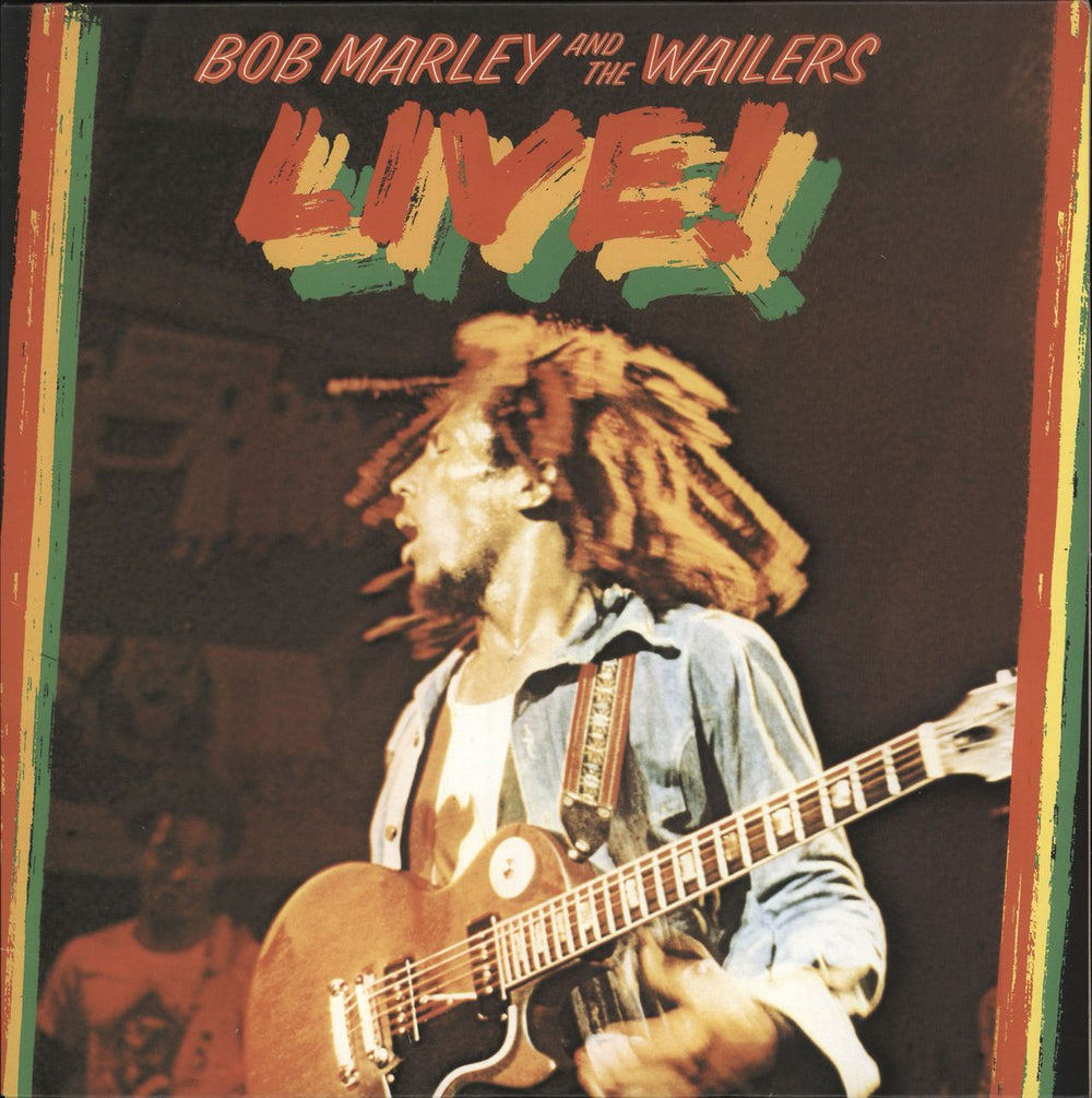 Bob Marley & The Wailers Live UK vinyl LP album (LP record) 548896-1