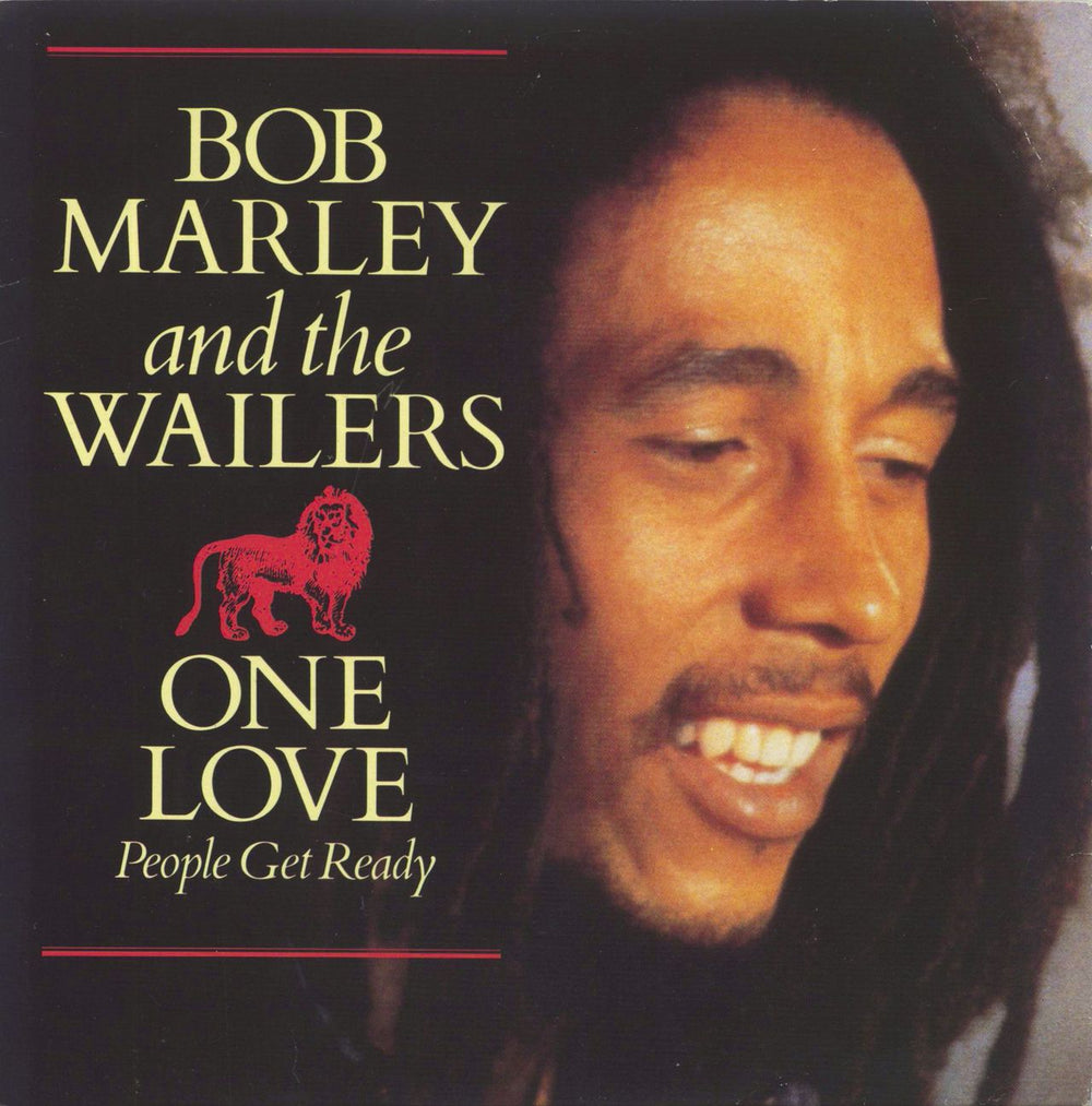 Bob Marley & The Wailers One Love/People Get Ready UK 7" vinyl single (7 inch record / 45) TGX1