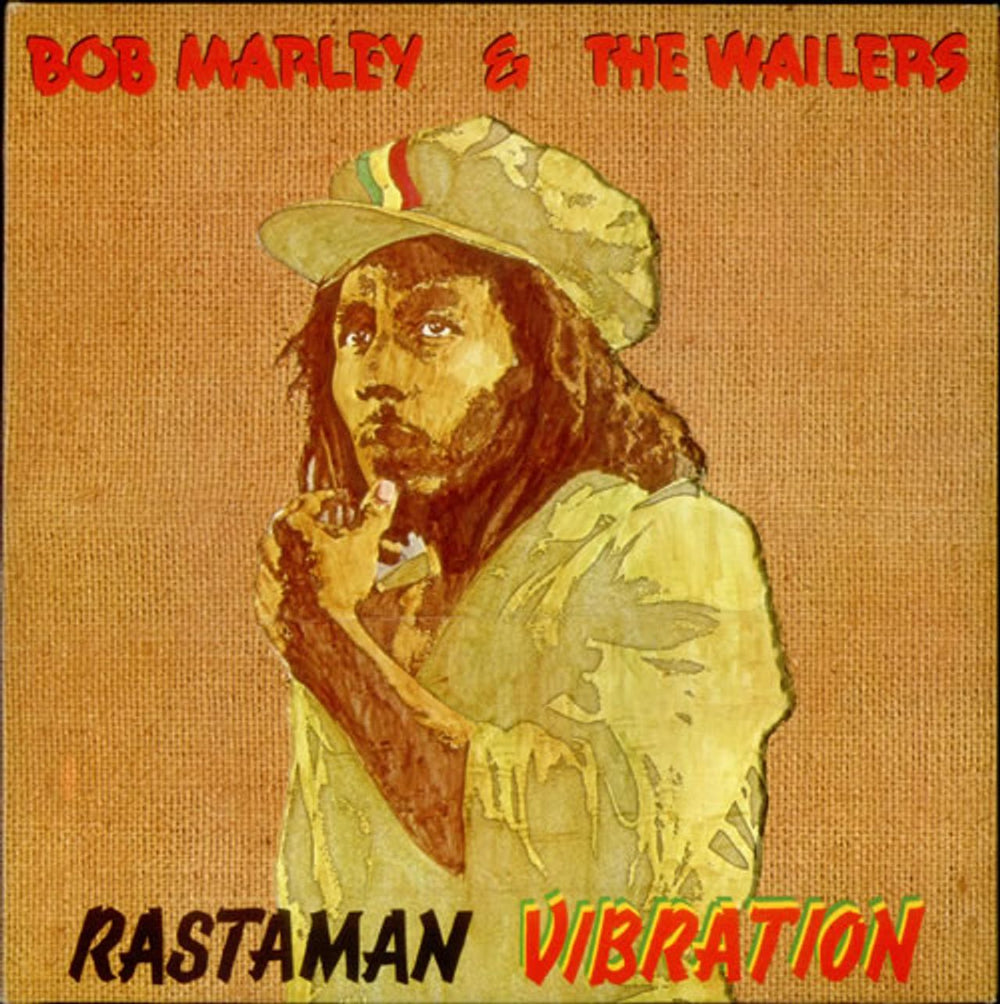 Bob Marley & The Wailers Rastaman Vibration - Blue Label UK vinyl LP album (LP record) ILPS9383