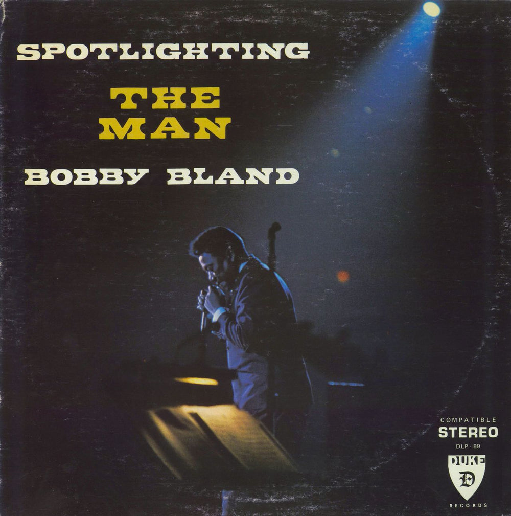 Bobby Bland Spotlighting The Man US vinyl LP album (LP record) DLP-89