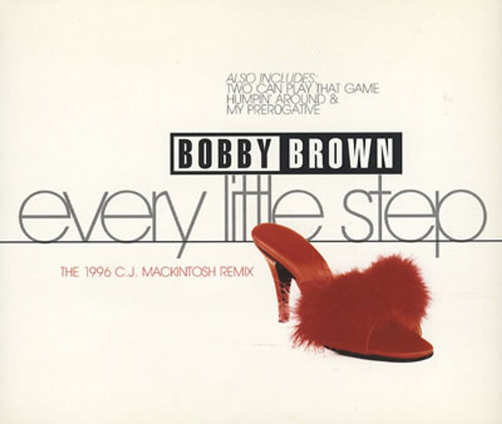 Bobby Brown Every Little Step UK CD single (CD5 / 5") MCSTD48004