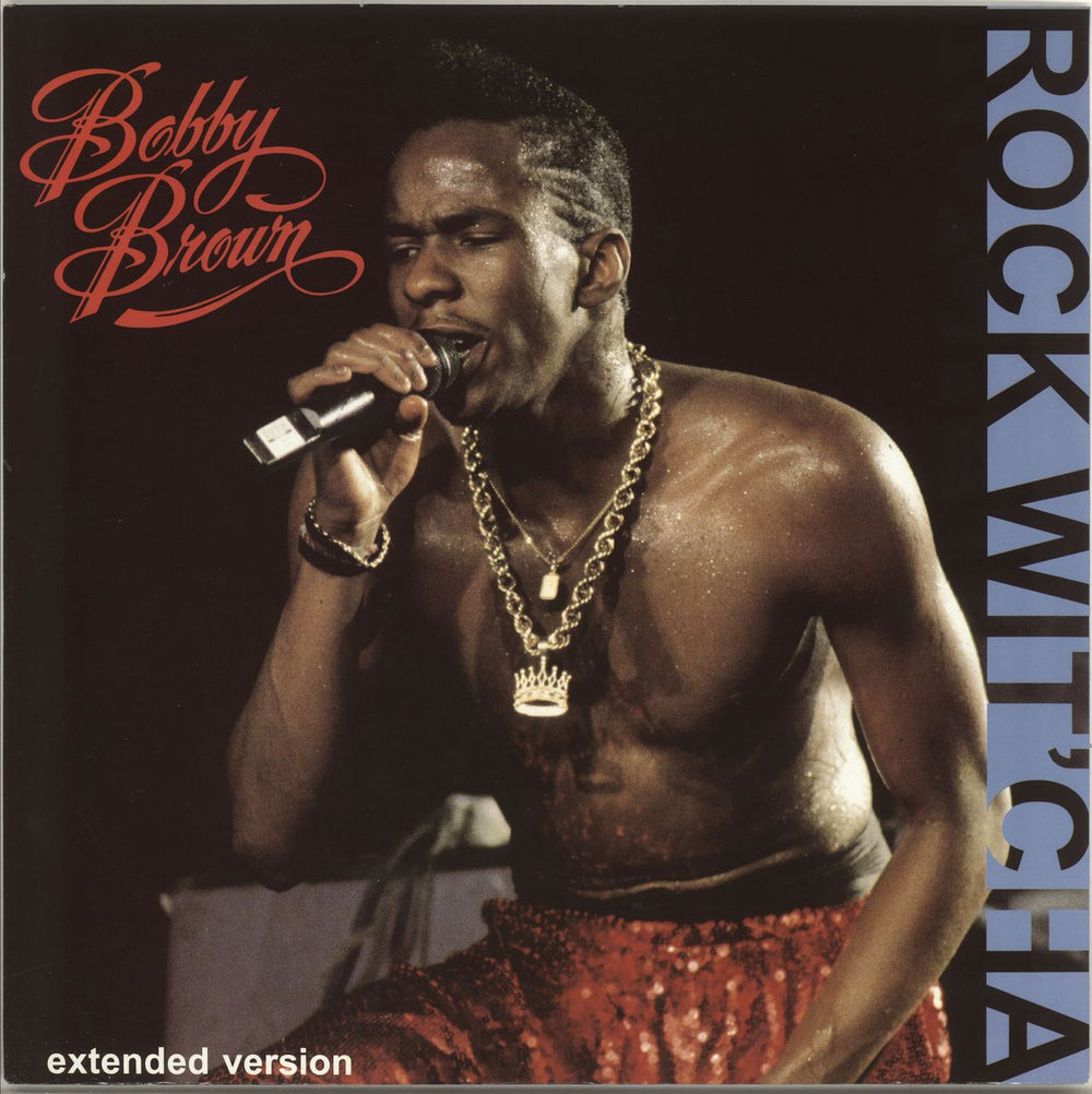 Bobby Brown Rock Wit' Cha UK 12" vinyl single (12 inch record / Maxi-single) MCAT1367