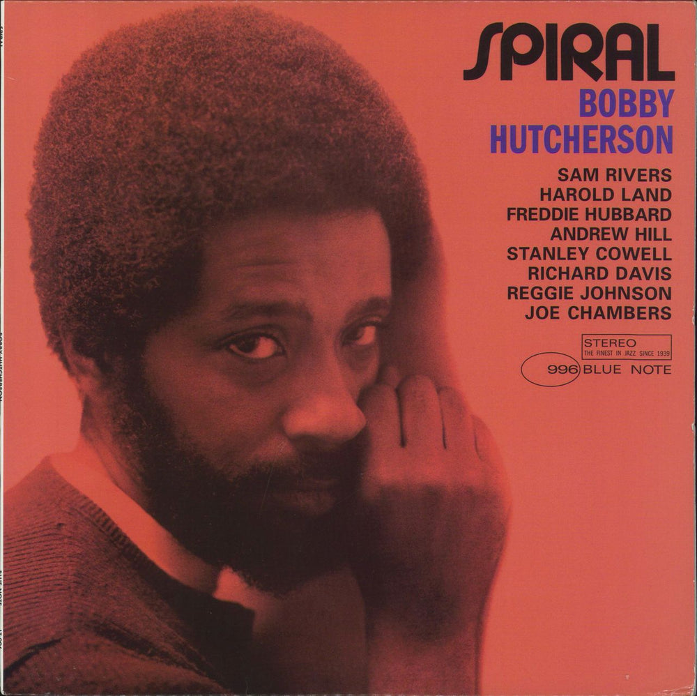 Bobby Hutcherson Spiral US vinyl LP album (LP record) LT-996