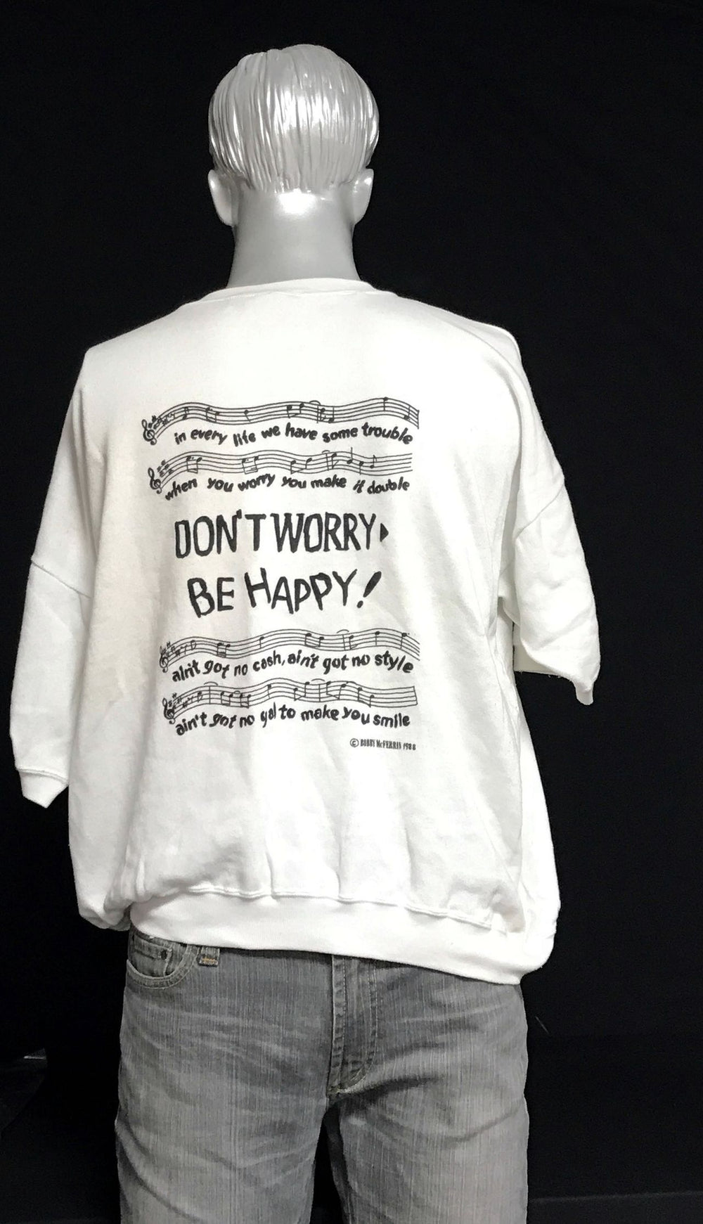 Bobby McFerrin Don't Worry Be Happy UK Promo clothing BMCMCDO679794