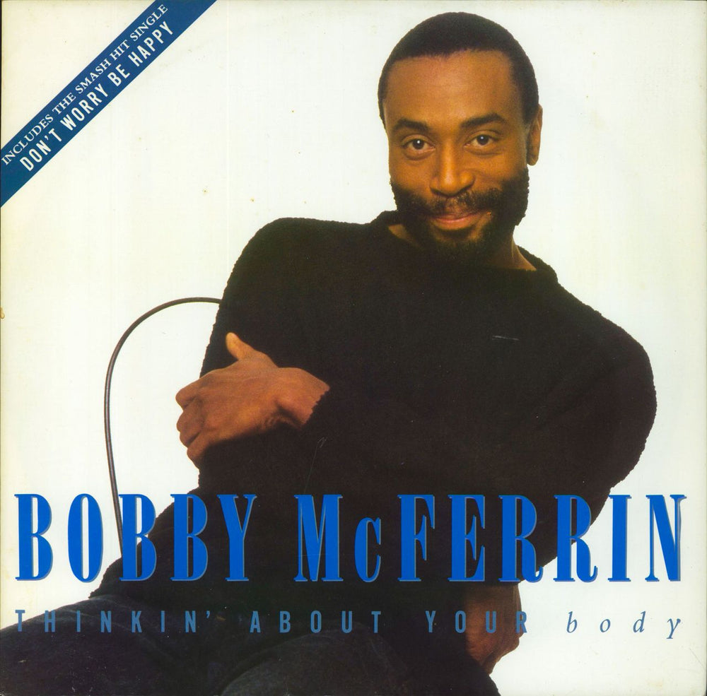 Bobby McFerrin Thinkin' About Your Body UK 12" vinyl single (12 inch record / Maxi-single) 12BLUE6