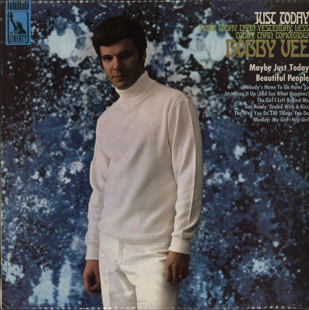 Bobby Vee Just Today - EX UK vinyl LP album (LP record) LBL83112