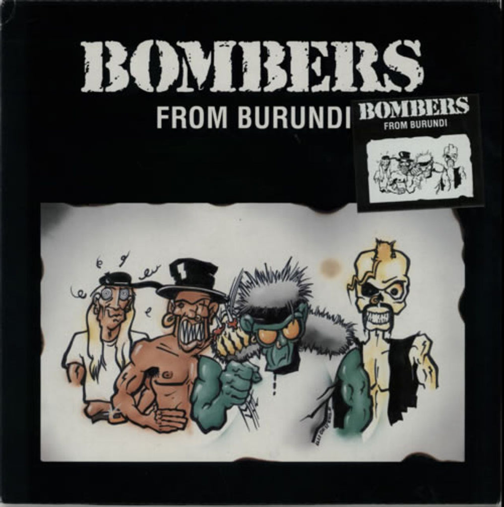 Bombers From Burundi Bombers From Burundi German Promo vinyl LP album (LP record) SPV08-7600