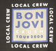 Bon Jovi Crush Tour 2000 UK t-shirt BONTSCR613775