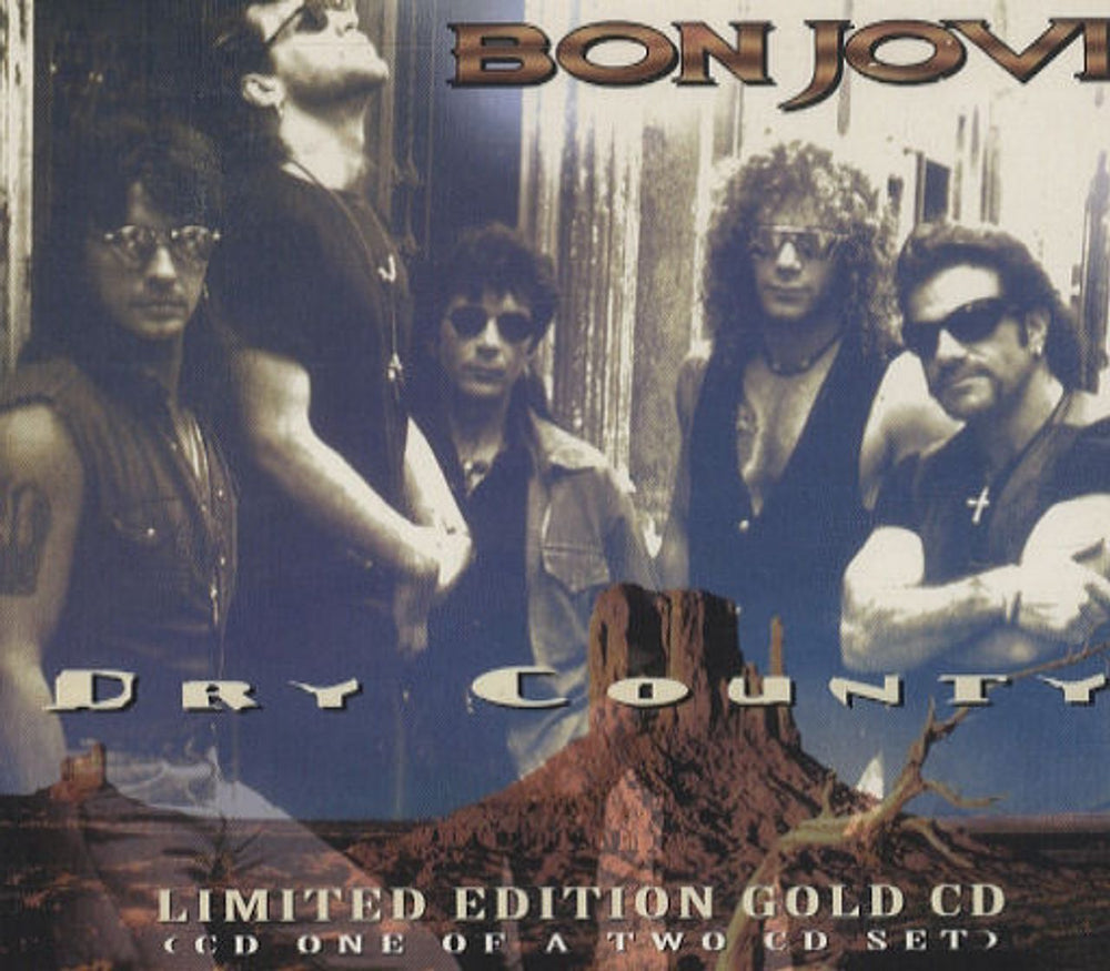 Bon Jovi Dry County - Gold CDs - Complete Set UK 2-CD single set (Double CD single) JOVBX/CD13