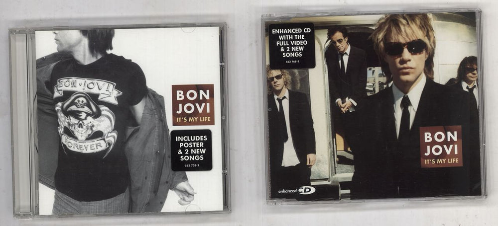 Bon Jovi It's My Life UK 2-CD single set (Double CD single) 562752/768-2