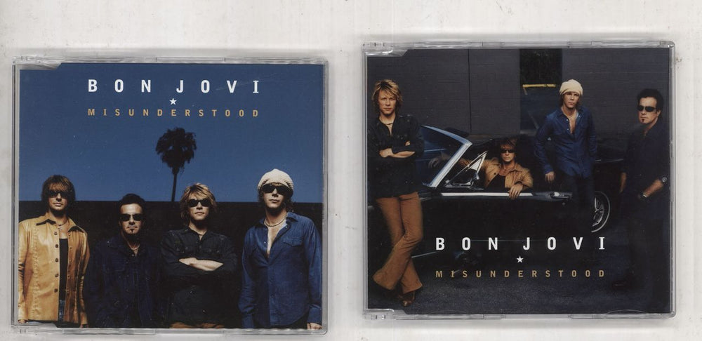 Bon Jovi Misunderstood Australian 2-CD single set (Double CD single) 063813/4-2