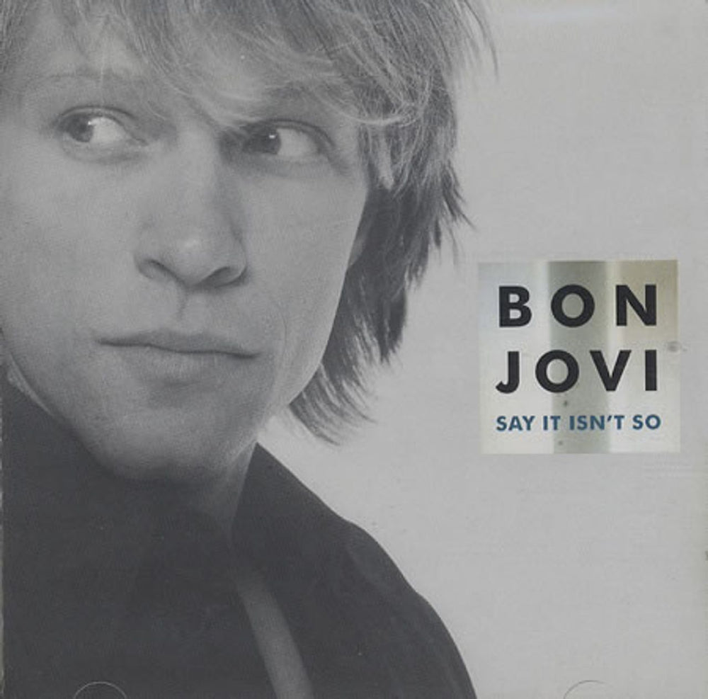 Bon Jovi Say It Ain't So + poster UK CD single (CD5 / 5") 568898-2