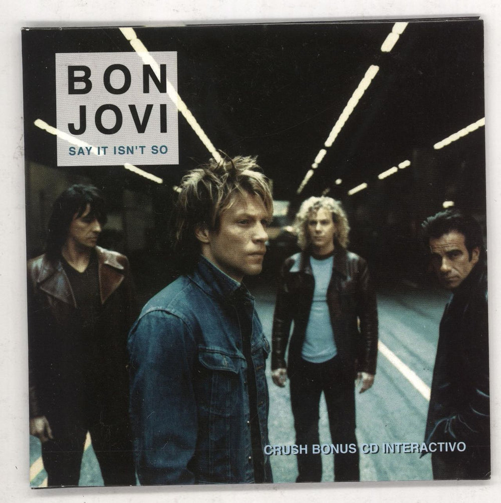 Bon Jovi Say It Isn't So - interactive Mexican Promo CD single (CD5 / 5") CDP615-2