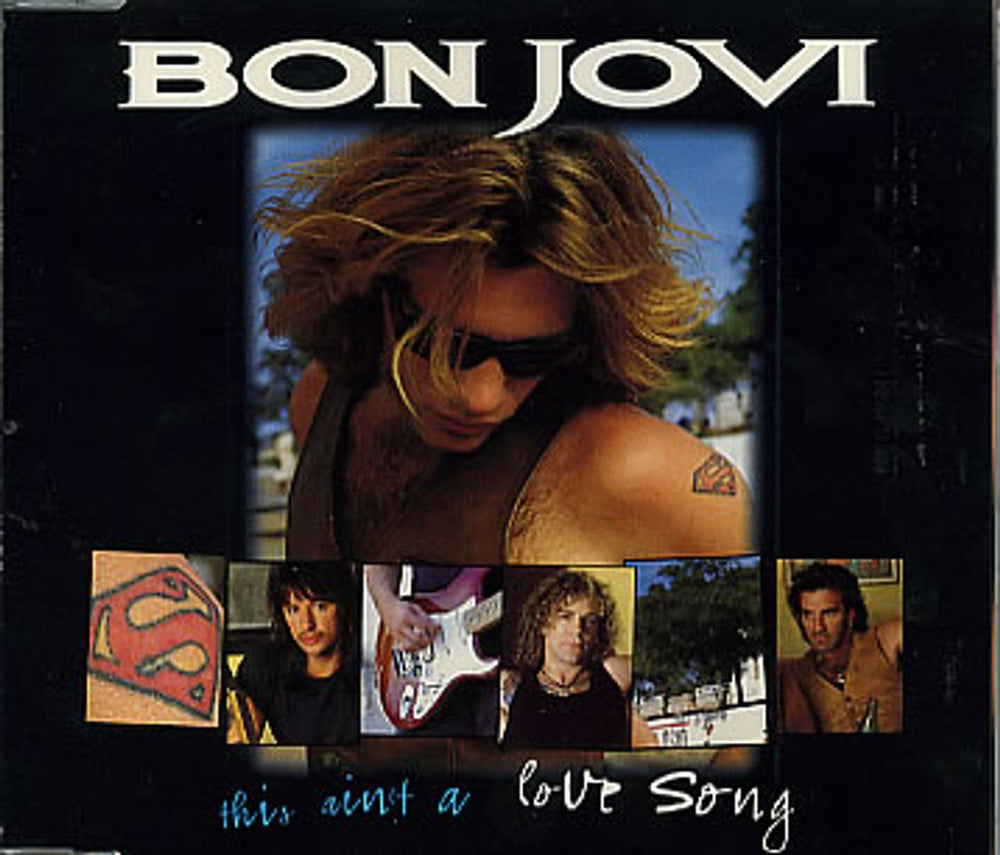 Bon Jovi This Ain't A Love Song UK CD single (CD5 / 5") JOVCD17