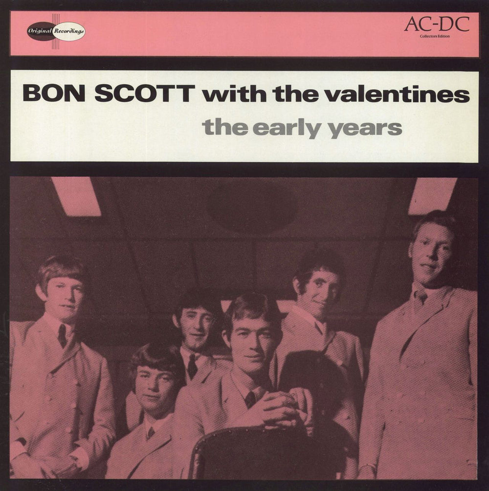 Bon Scott The Early Years UK vinyl LP album (LP record) C5-520