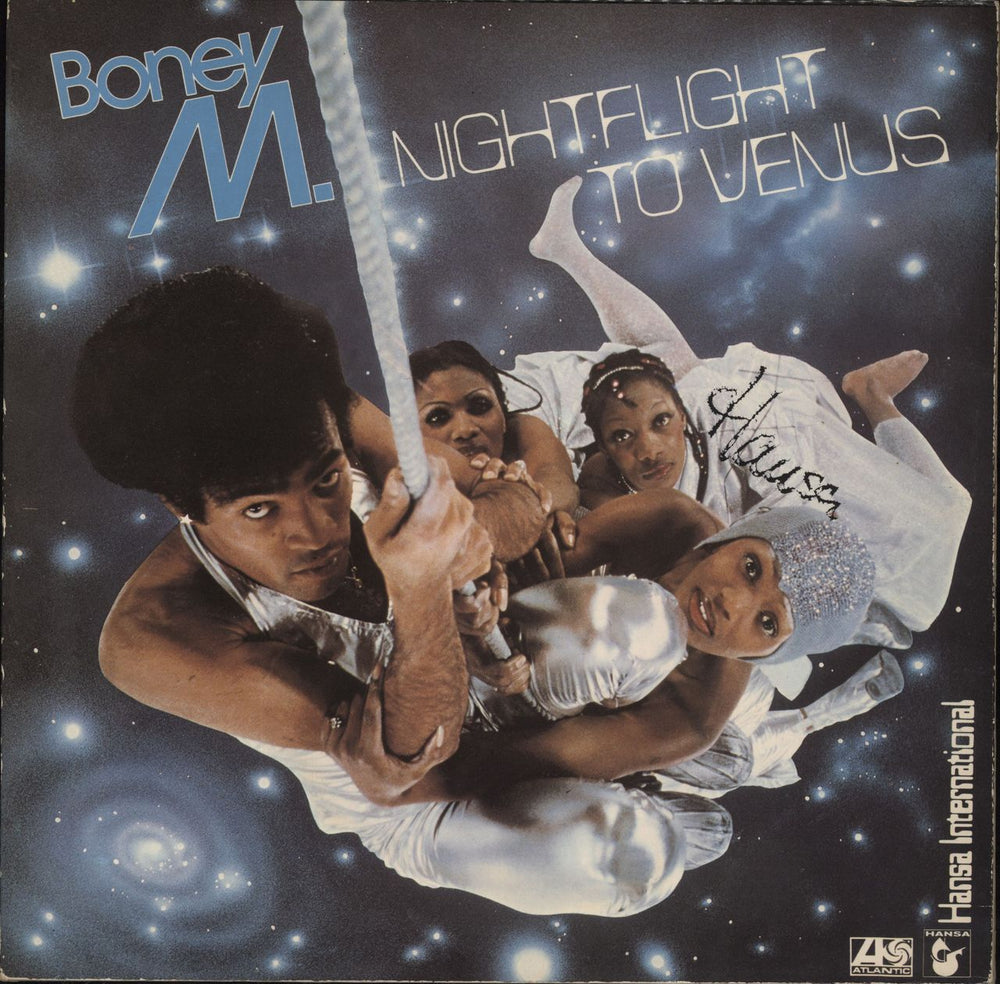 Boney M Nightflight To Venus German vinyl LP album (LP record) 26026XOT