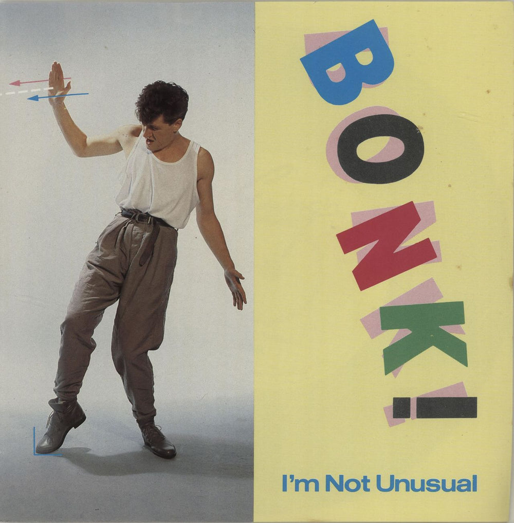 Bonk I'm Not Unusual UK 7" vinyl single (7 inch record / 45) ENY233